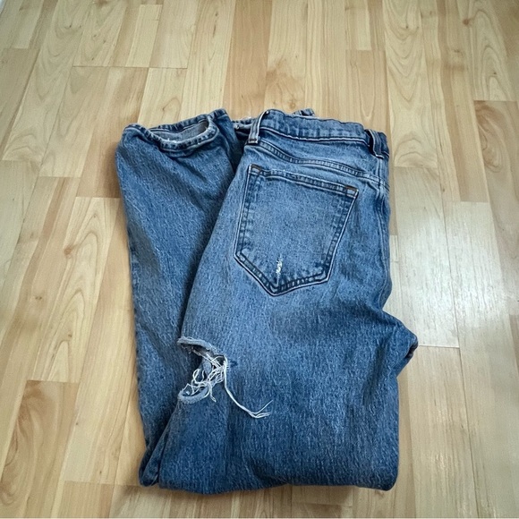 Abercrombie & Fitch Jeans Womens 26 2 Short 90s Baggy Low Rise Skater Grunge - Picture 7 of 7